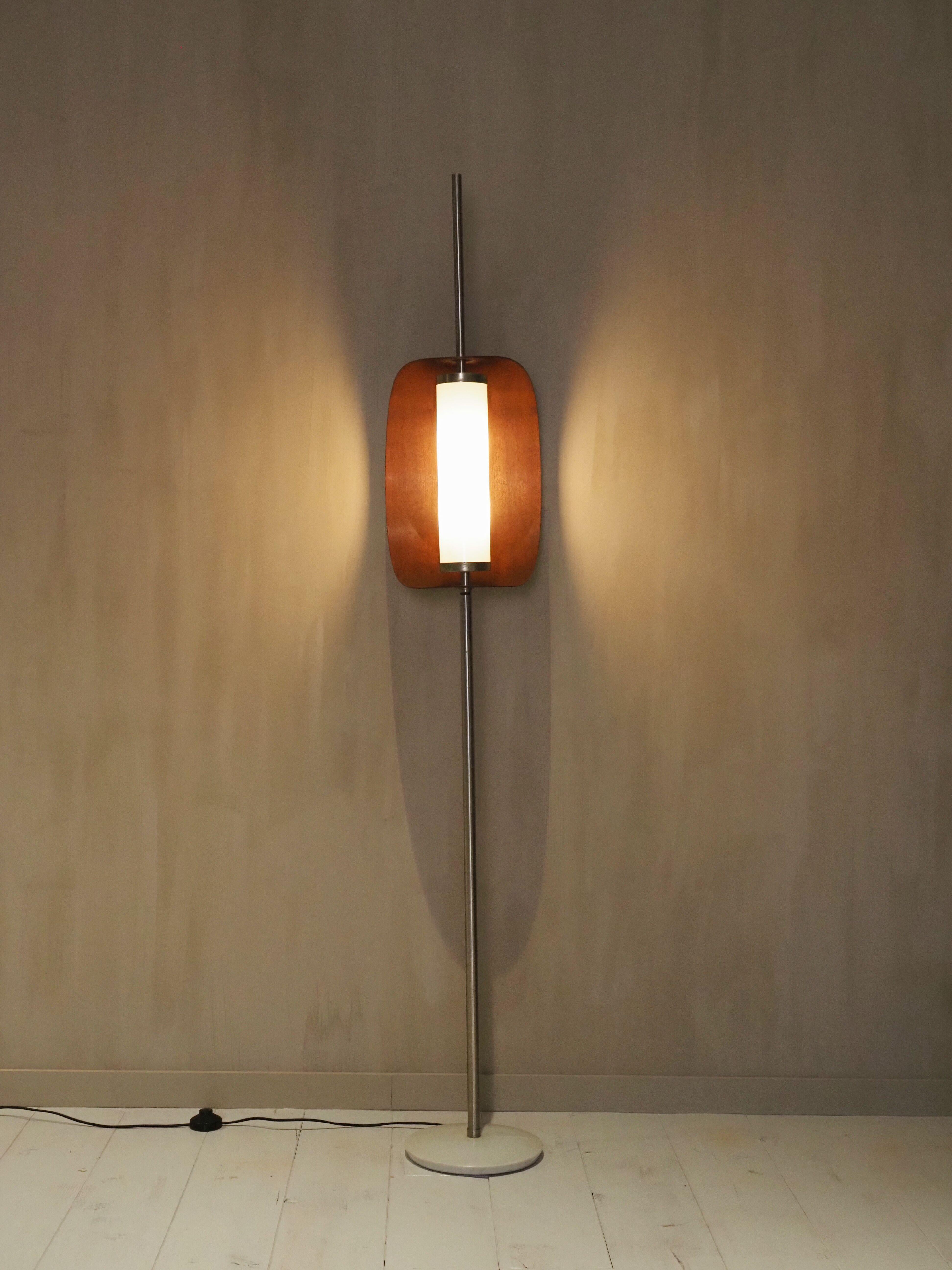 Mid-Century Modern Lampadaire italien Goffredo Reggiani des années 1970 en vente
