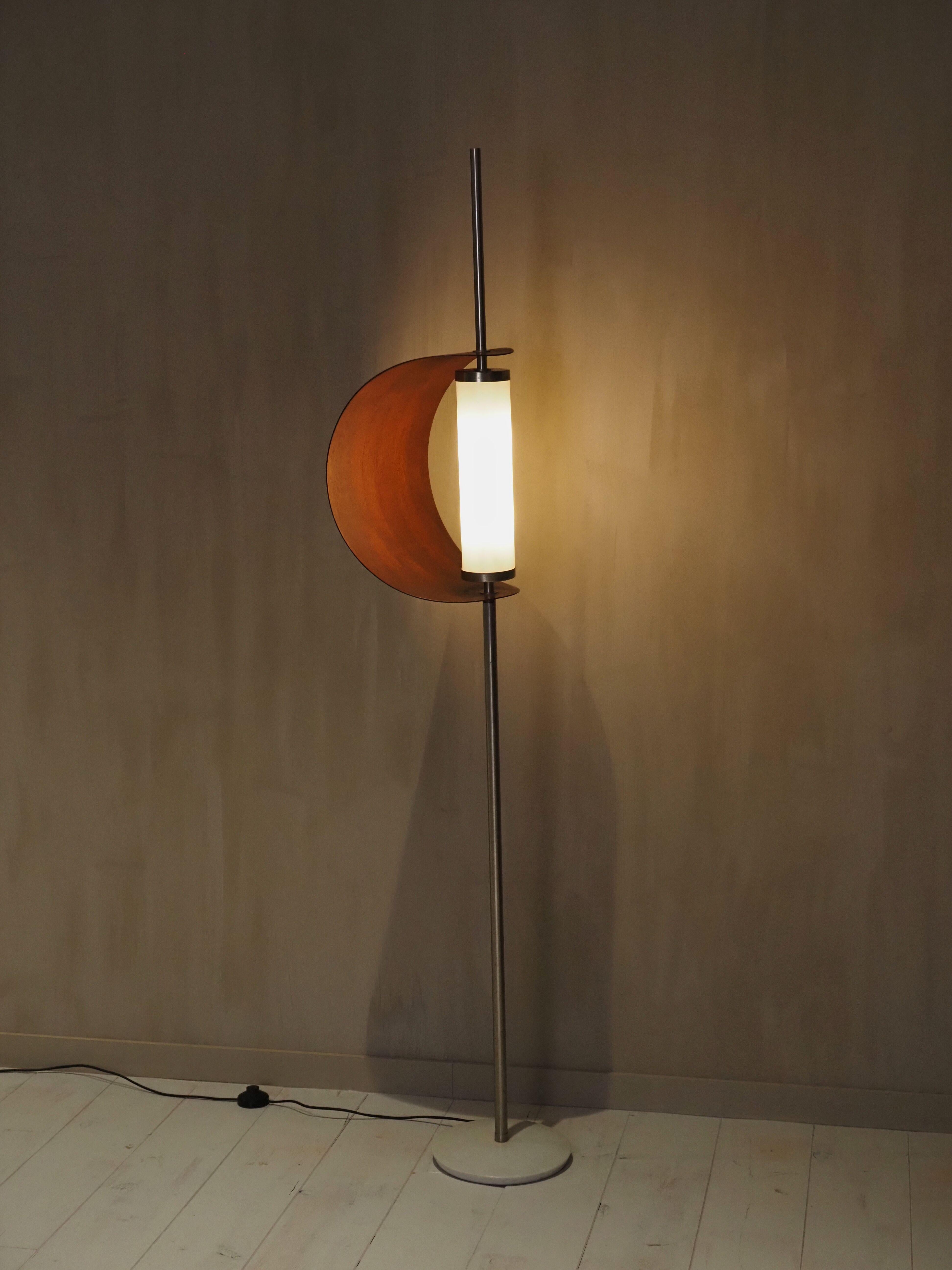 Lampadaire italien Goffredo Reggiani des années 1970 Bon état - En vente à Diest, BE