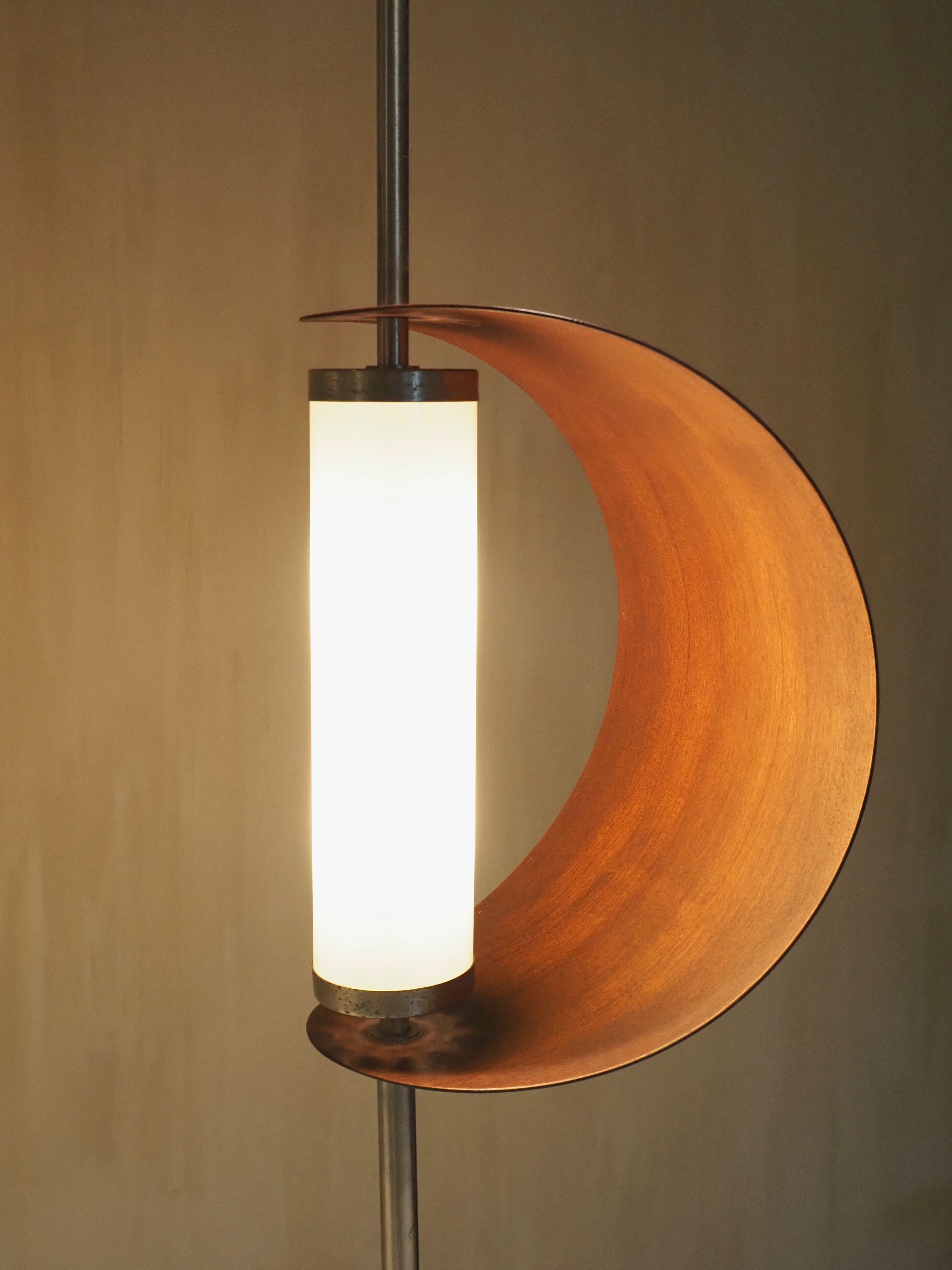 Aluminium Lampadaire italien Goffredo Reggiani des années 1970 en vente