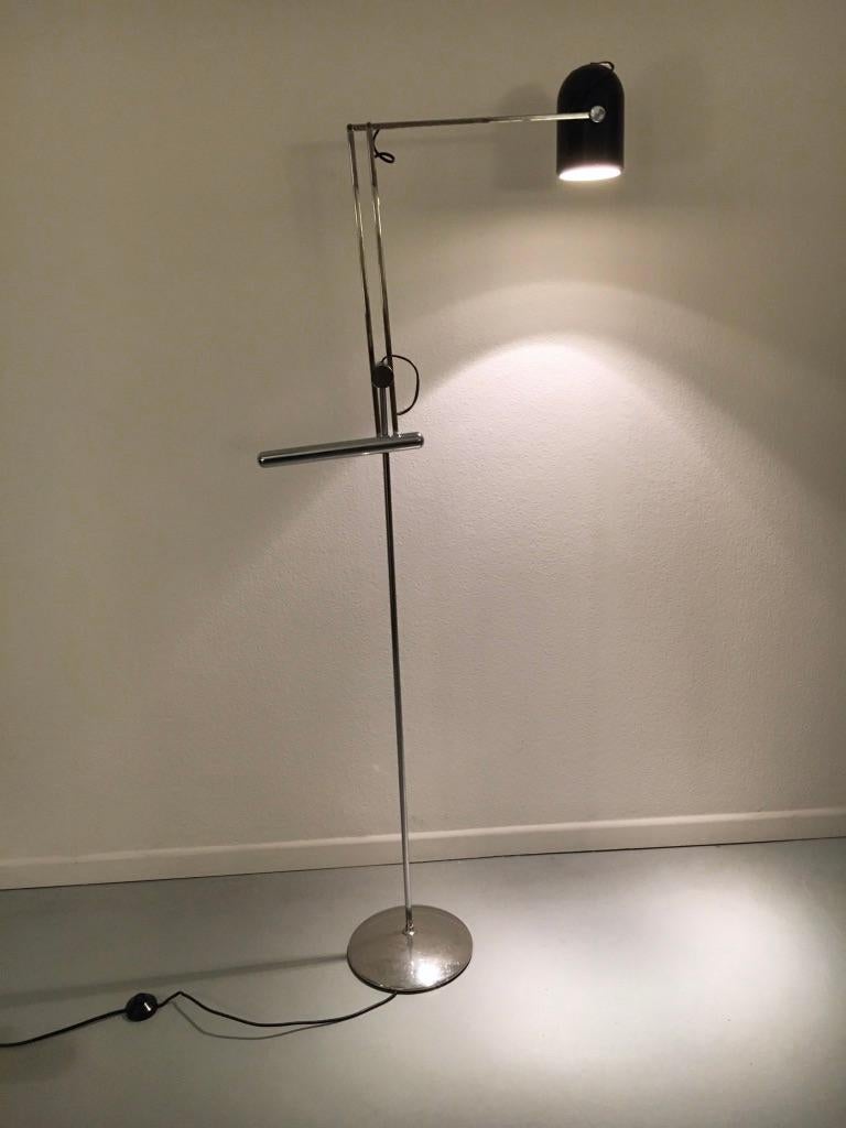 Late 20th Century Goffredo Reggiani Adjustable Floor Lamp, Italy, circa 1970s