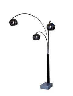 Goffredo Reggiani Lámpara de pie de arco, Italia Años 70