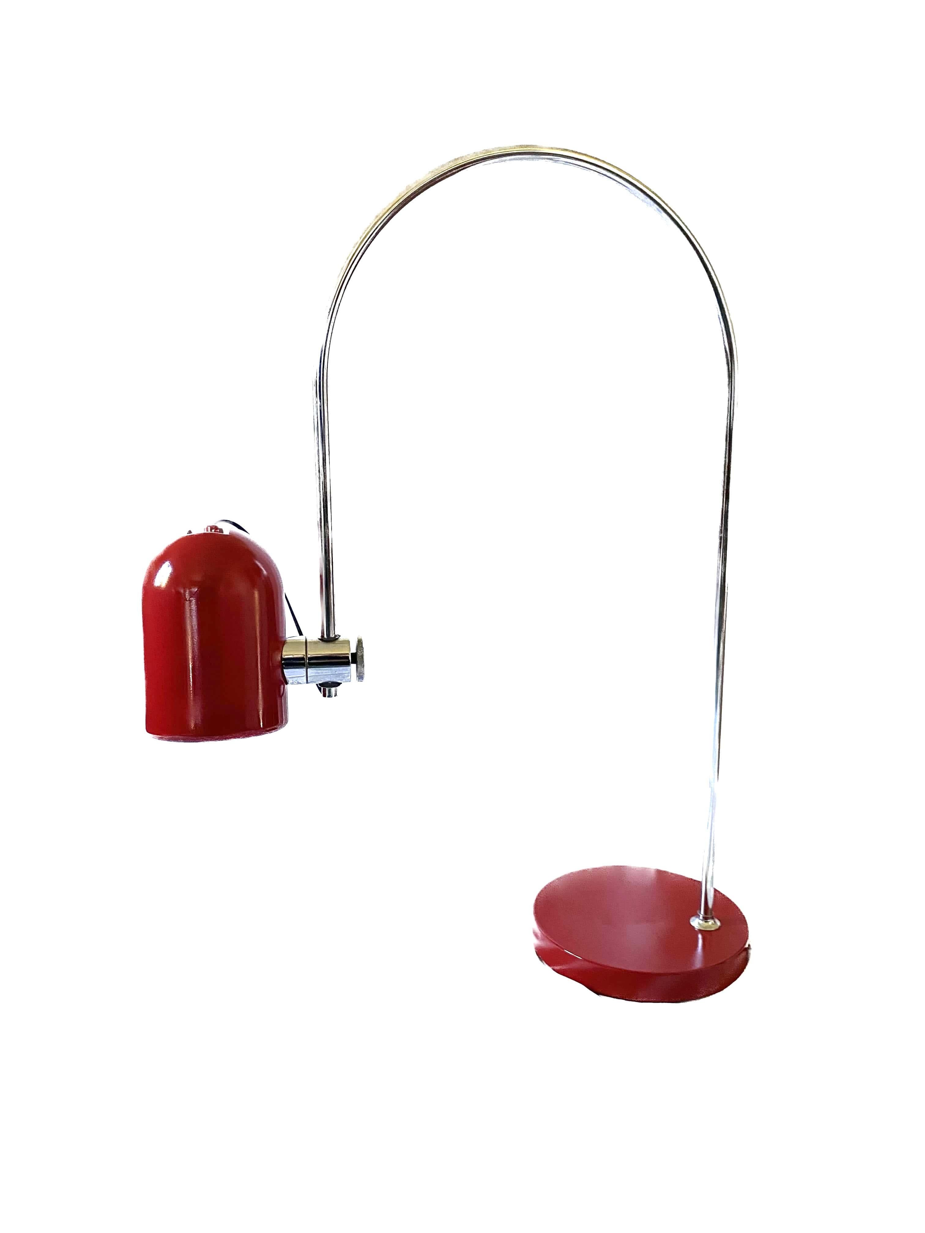 Goffredo Reggiani, Arch Table Lamp, Reggiani Italy, 1970s For Sale 12