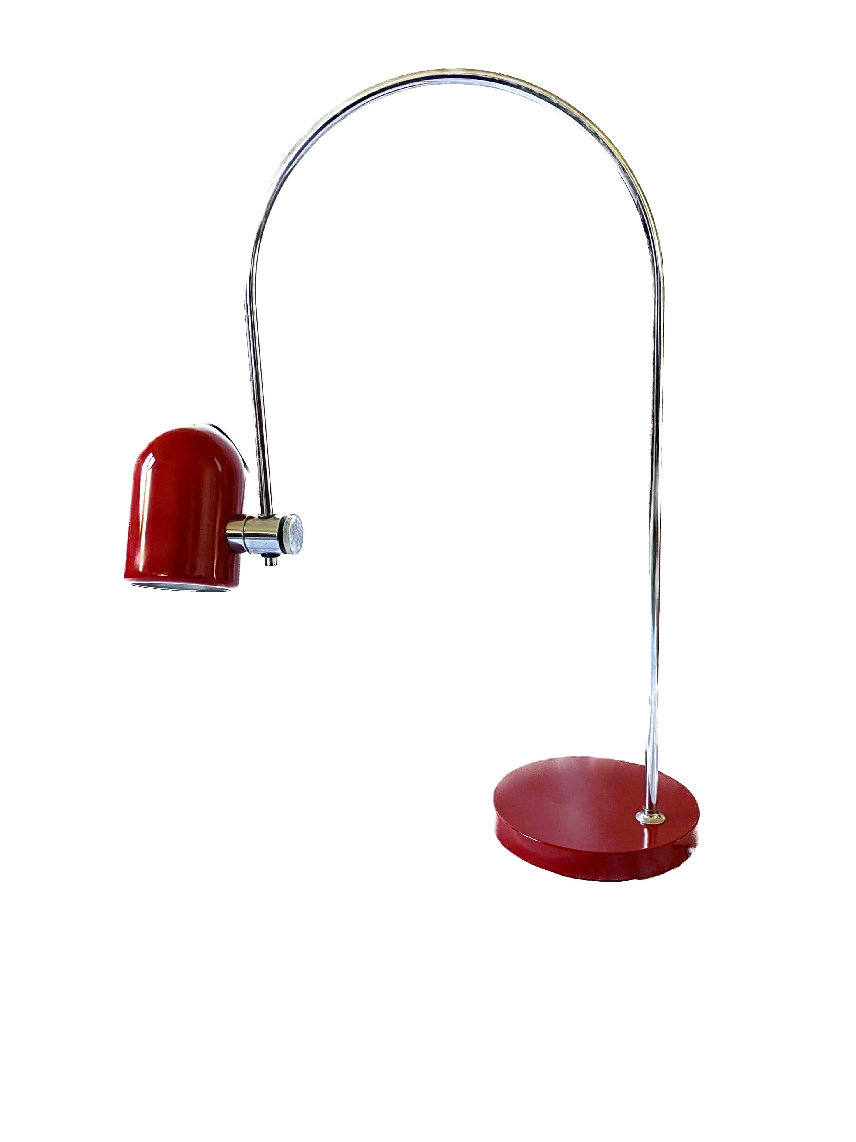 Late 20th Century Goffredo Reggiani, Arch Table Lamp, Reggiani Italy, 1970s For Sale