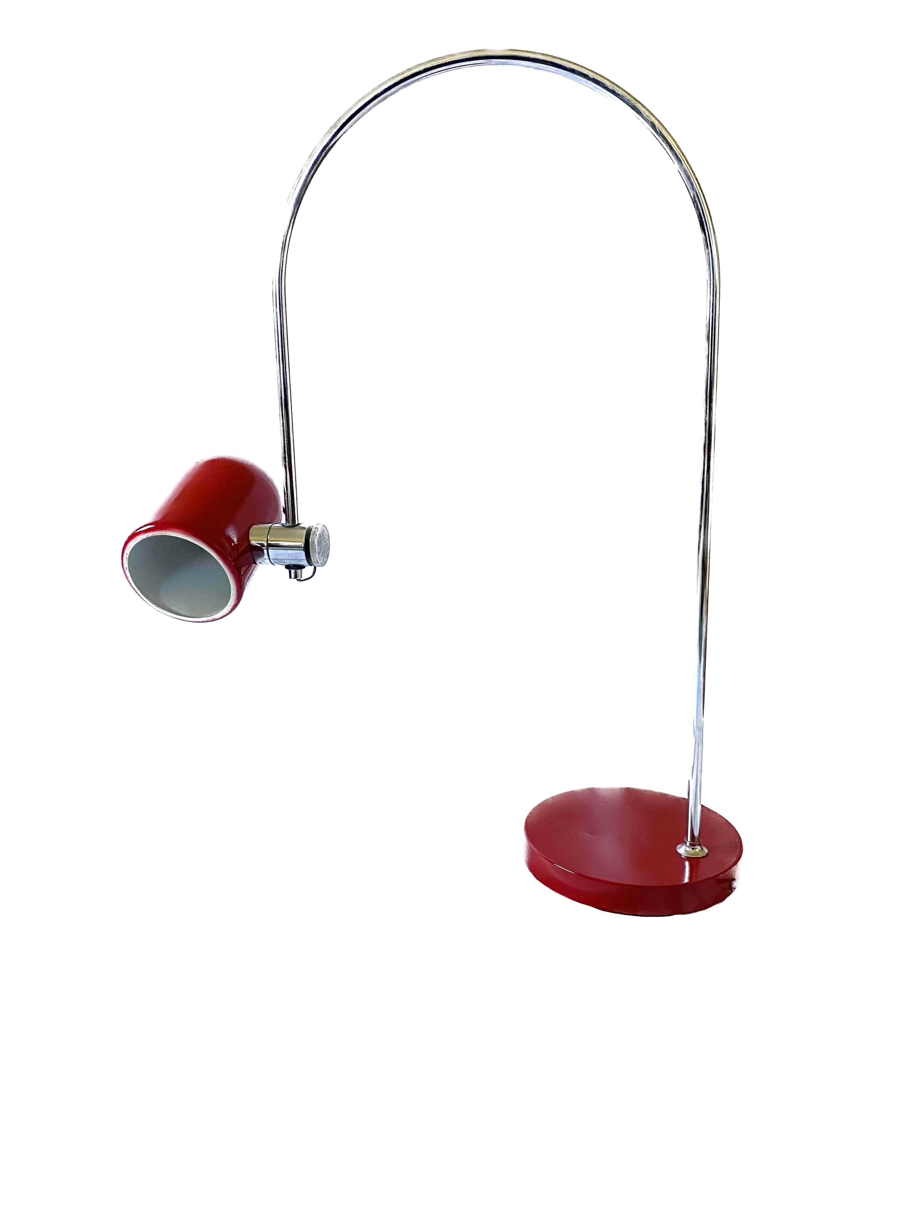 Goffredo Reggiani, Arch Table Lamp, Reggiani Italy, 1970s For Sale 1