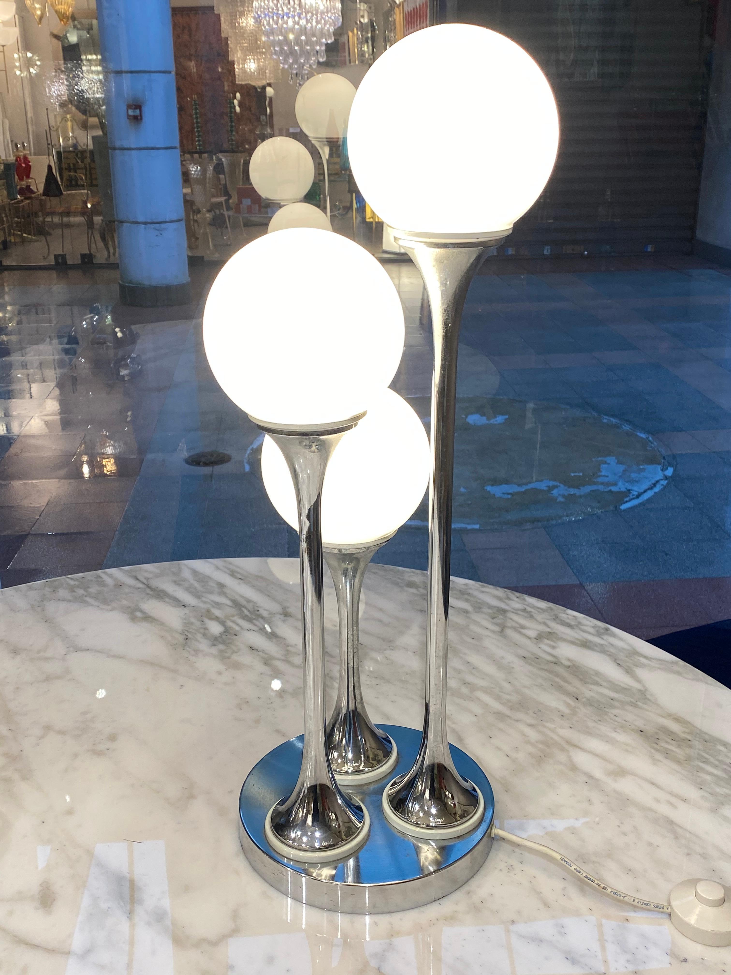 Milieu du XXe siècle Lampe « Bubble Lampe » de Goffredo Reggiani, 1969 en vente