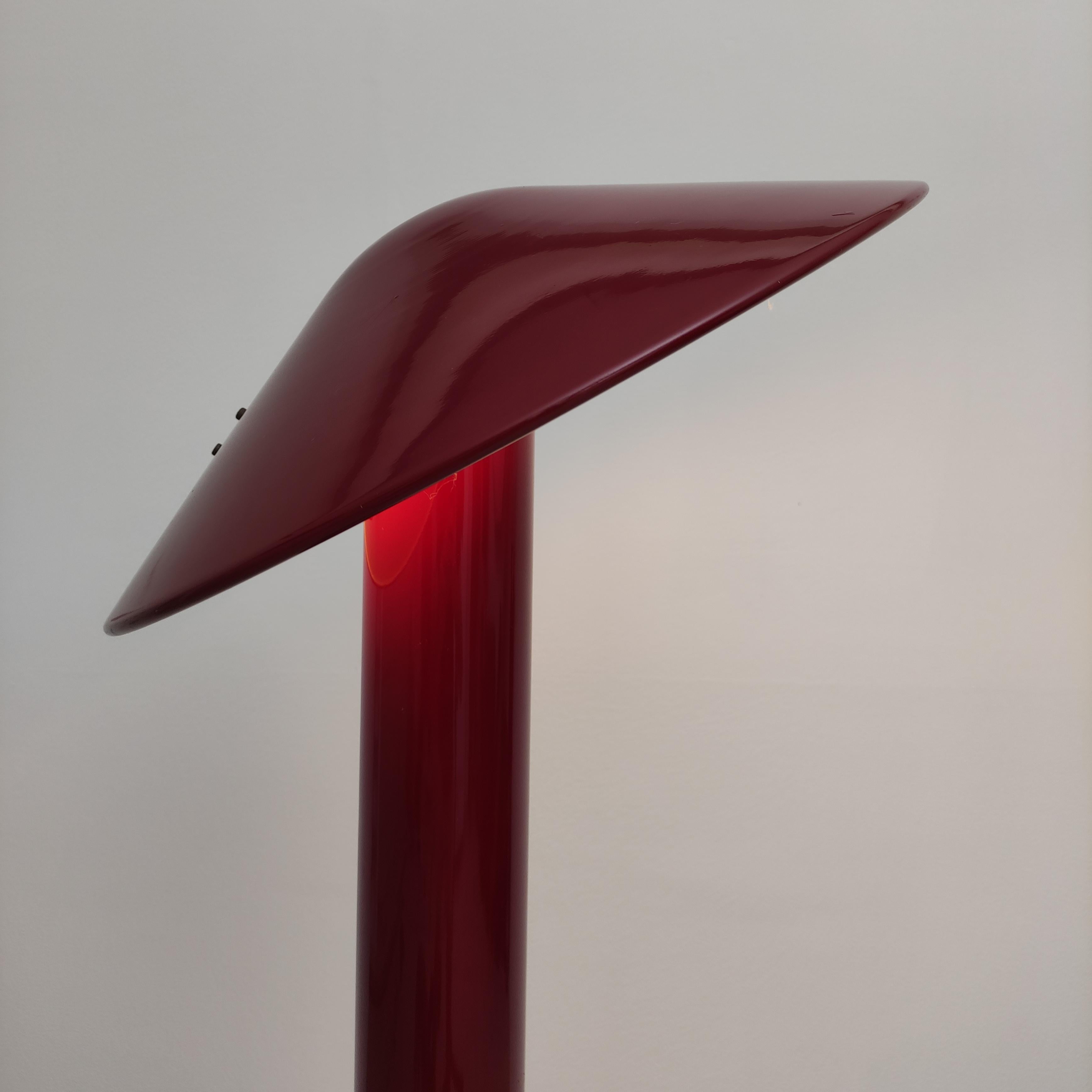 This Is and early model by italian manufactory Goffredo Reggiani floor lamp.
Very minimal and simplex form give to this lamp a stunning design, shade can be move to keep soft light, that came up from the tube!
A rare piece of absolutly beautiful