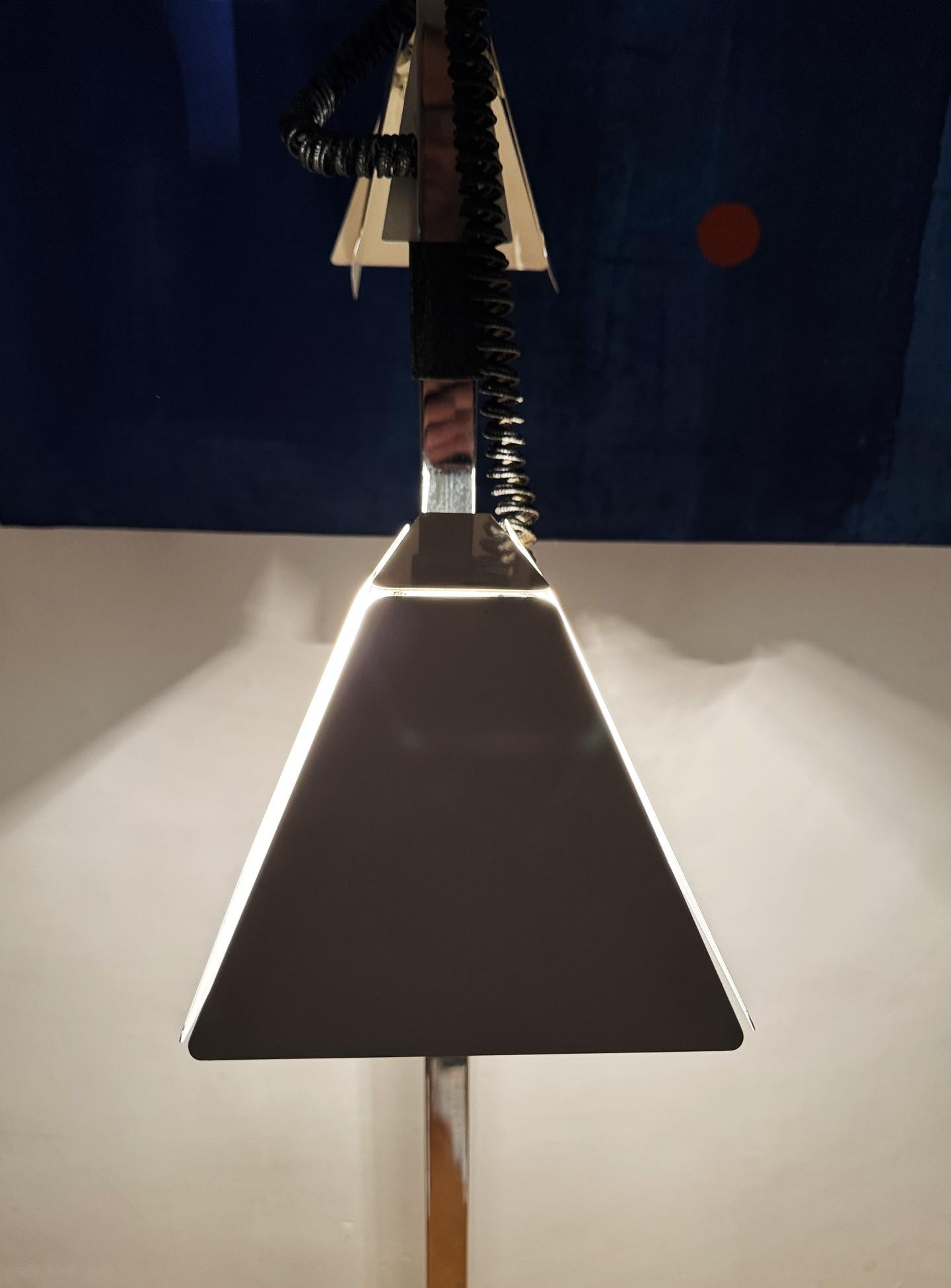 Lampadaire Goffredo Reggiani à têtes réglables, Italie, années 1970 - Space Age en vente 5