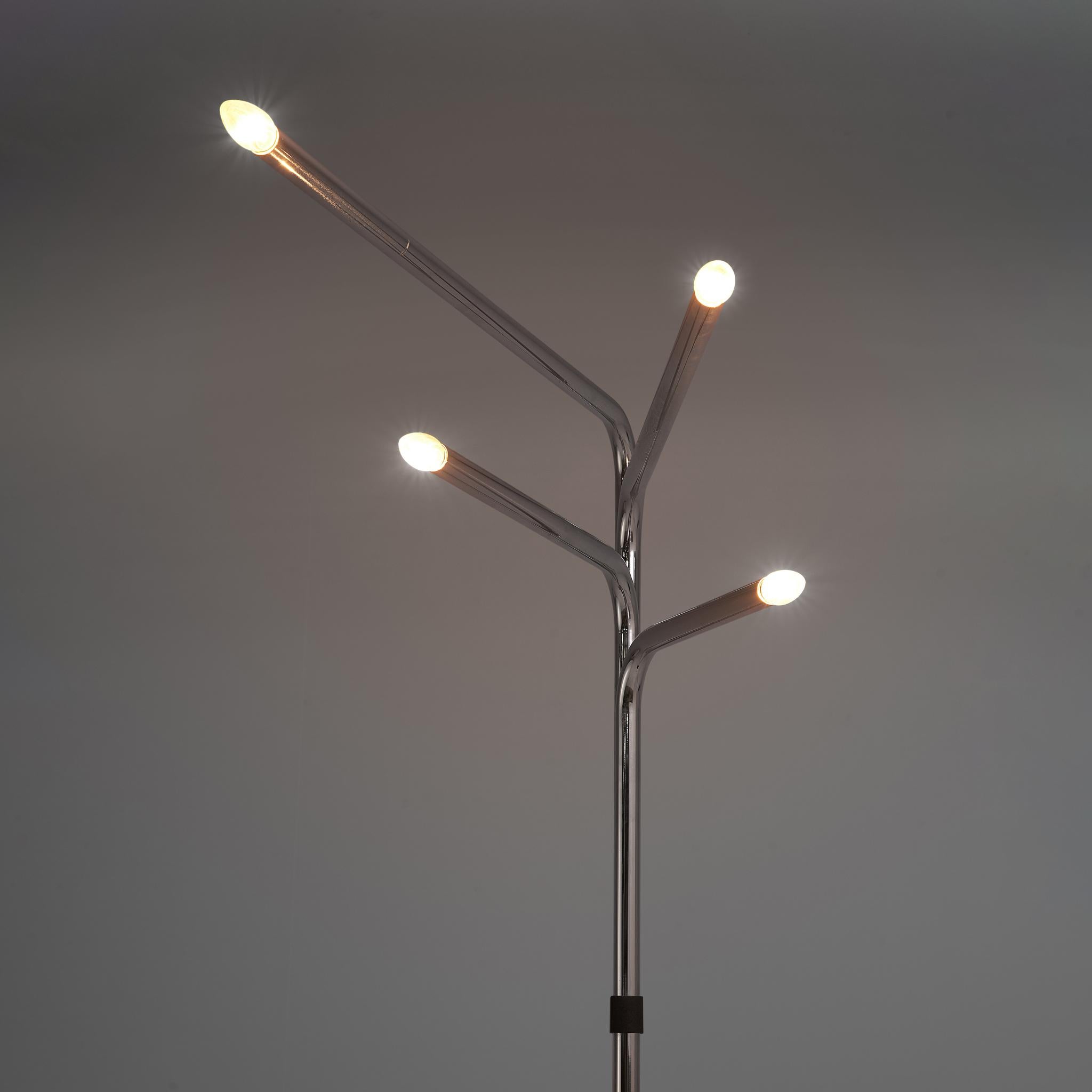 Late 20th Century Goffredo Reggiani for Reggiani Illuminazione Tubular Floor Lamp