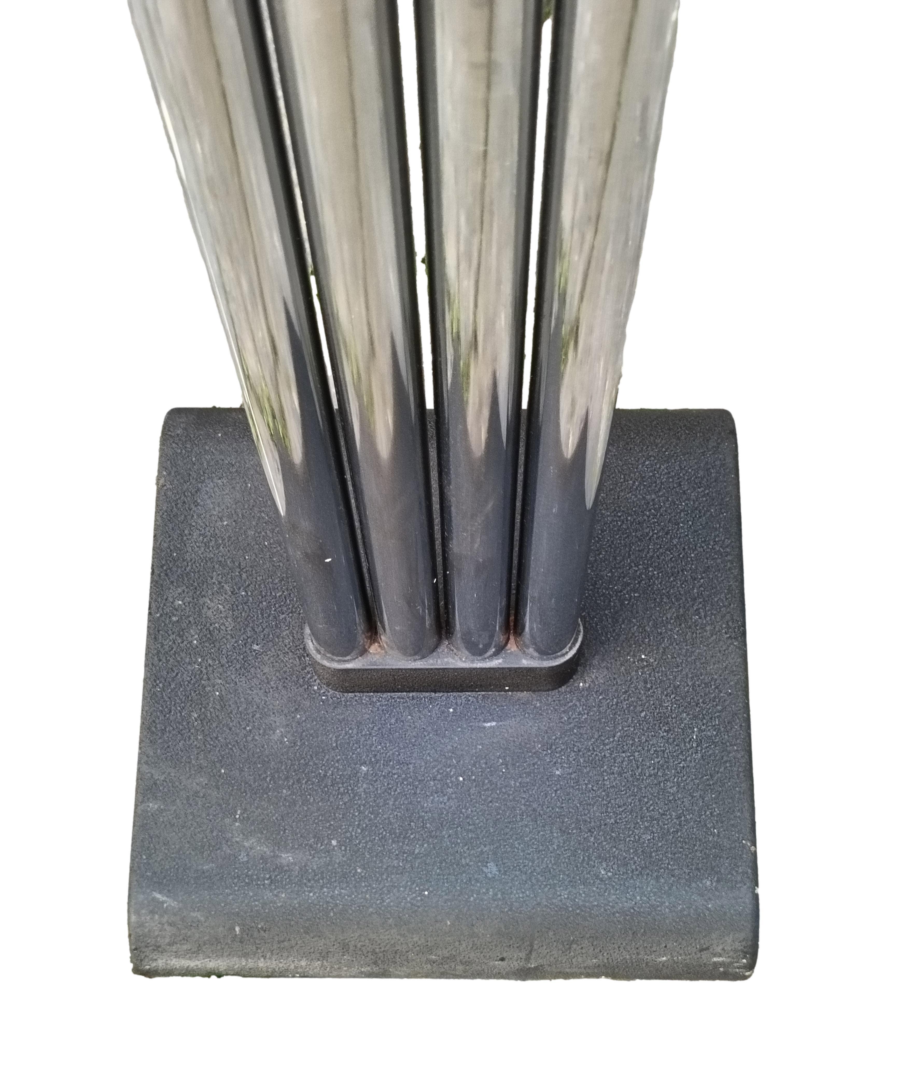 Goffredo Reggiani Lampada da Terra Metallo Cromato con 4 Bracci, Italia 1970s For Sale 1