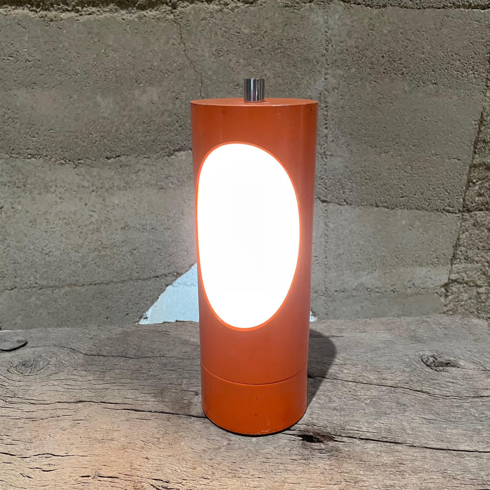 Mid-Century Modern Goffredo Reggiani Lampadari Mod Orange Table Lamp Space Age, 1960s