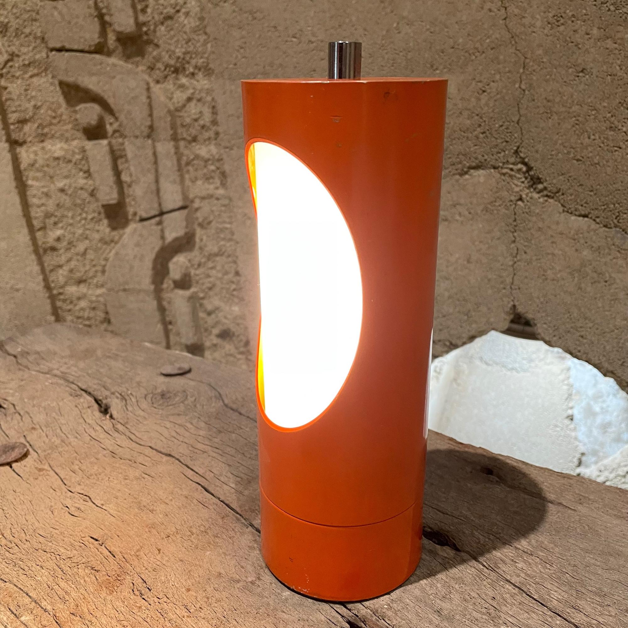 Goffredo Reggiani Lampadari Mod Orange Table Lamp Space Age, 1960s In Good Condition In Chula Vista, CA