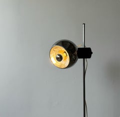 Goffredo Reggiani magnetic eyeball floor lamp, Italy 1970s