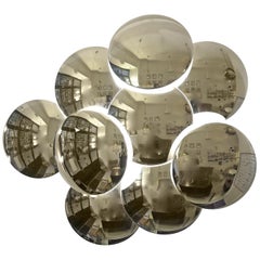 Goffredo Reggiani Nine Convex Disc Sconce