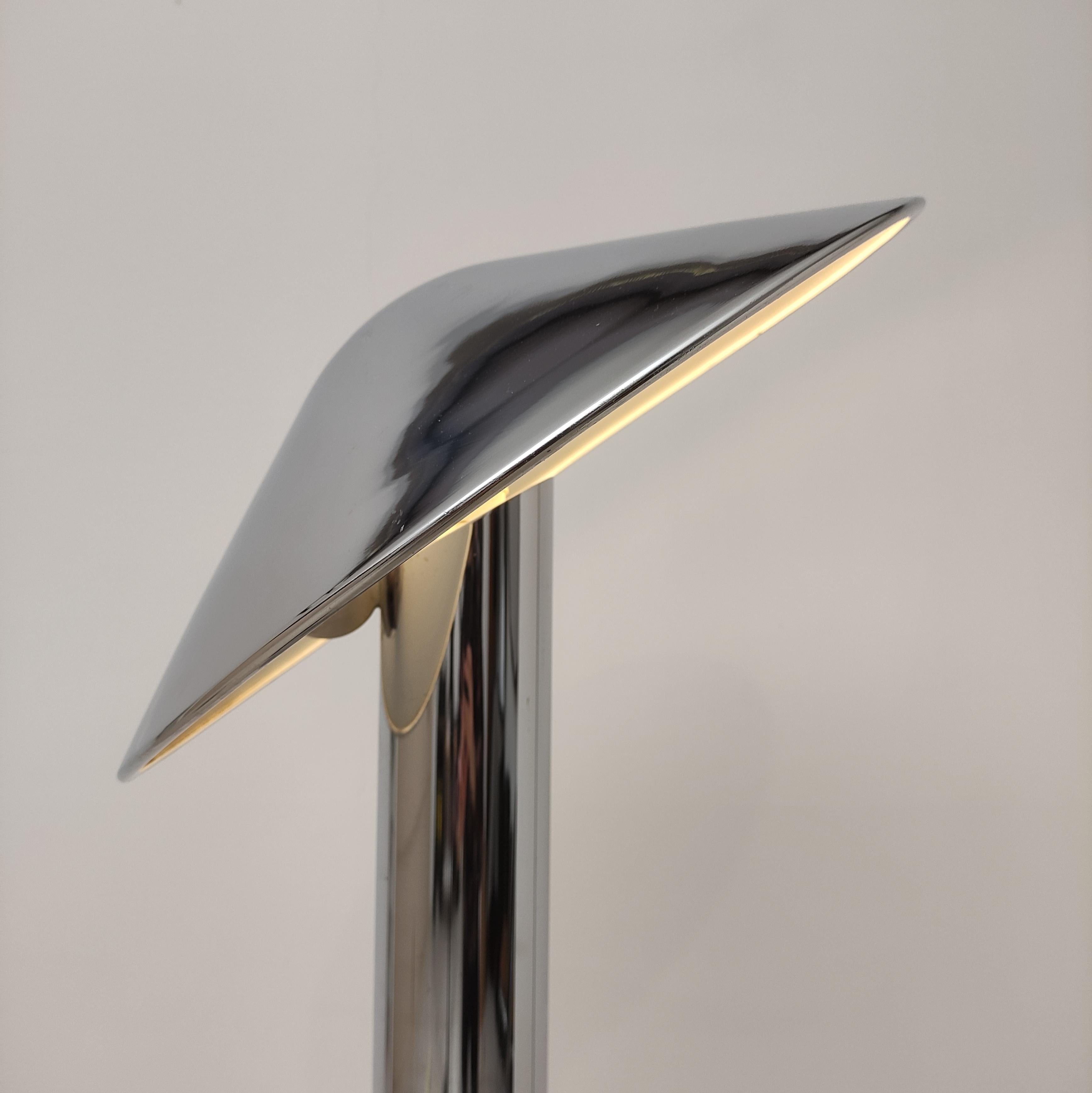 Metal Goffredo Reggiani rare 1950 floor lamp For Sale