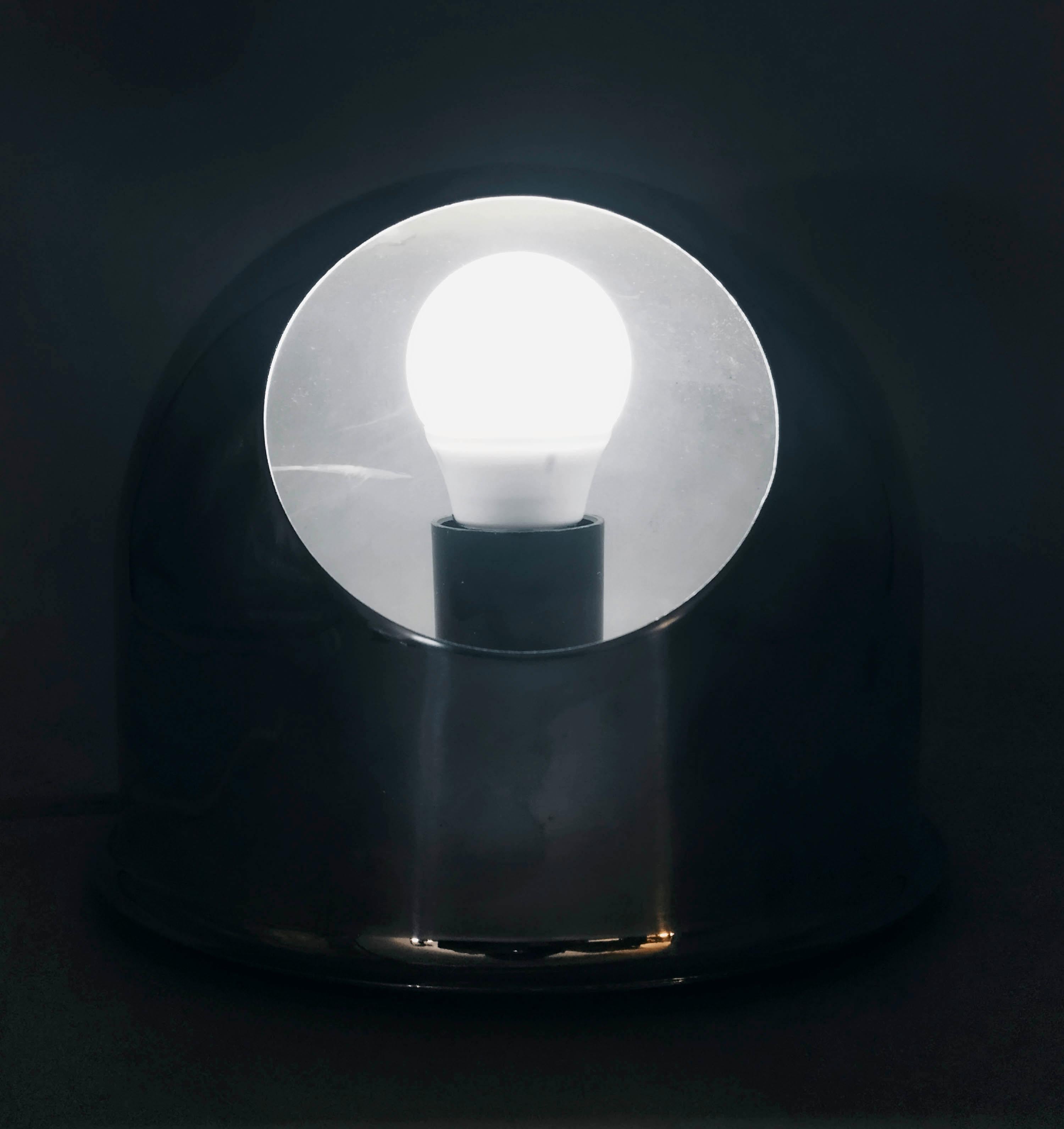 Aluminium Lampe de bureau rotative Goffredo Reggiani, Italie, années 1970 en vente