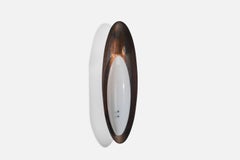 Goffredo Reggiani, Sconces, Plexiglass, Copper, Italy, 1960s