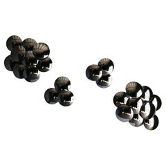 Goffredo Reggiani Sculptural Sconces for Reggiani, Italy, circa 1970