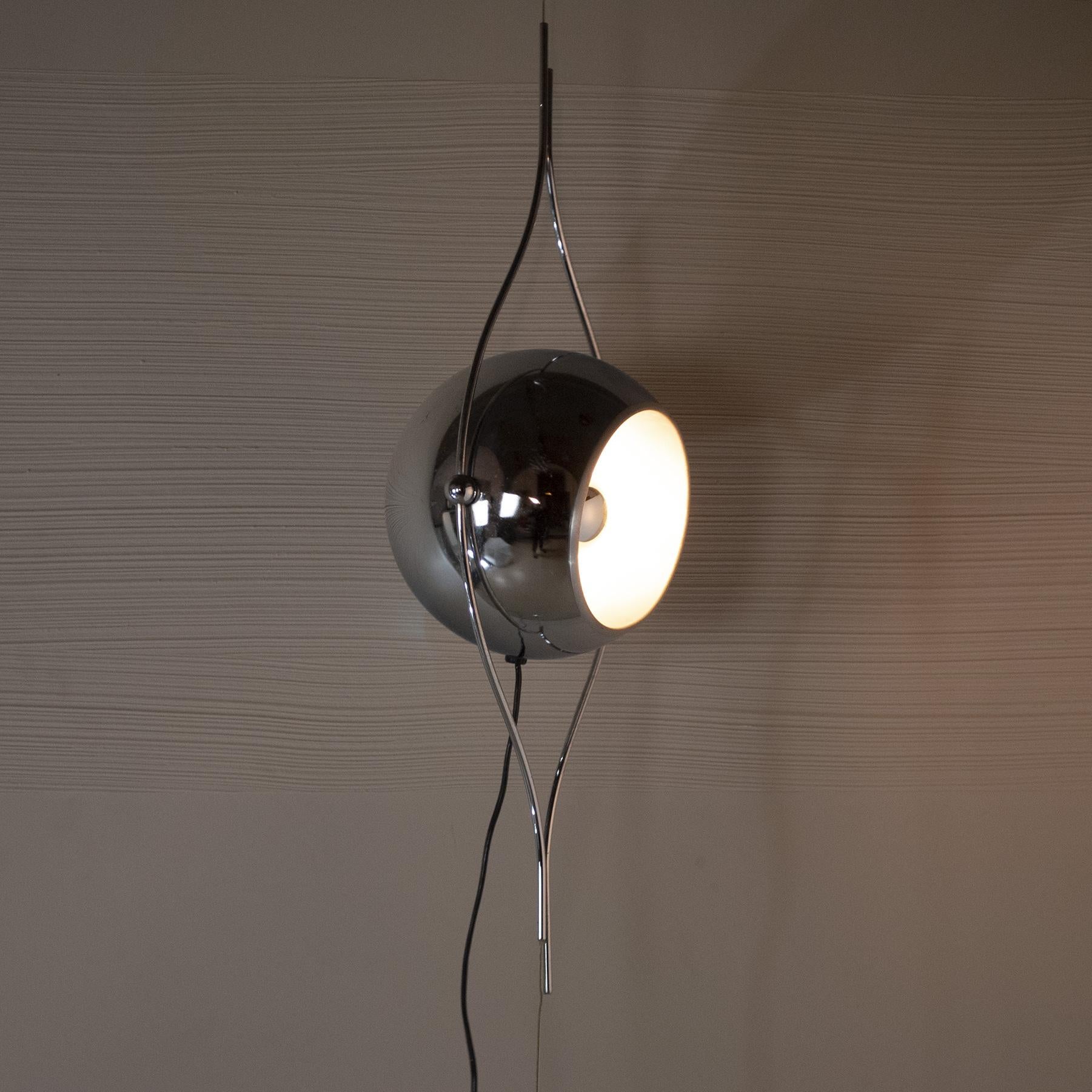 Mid-Century Modern Goffredo Reggiani Space Age Suspension Late Sixties For Sale