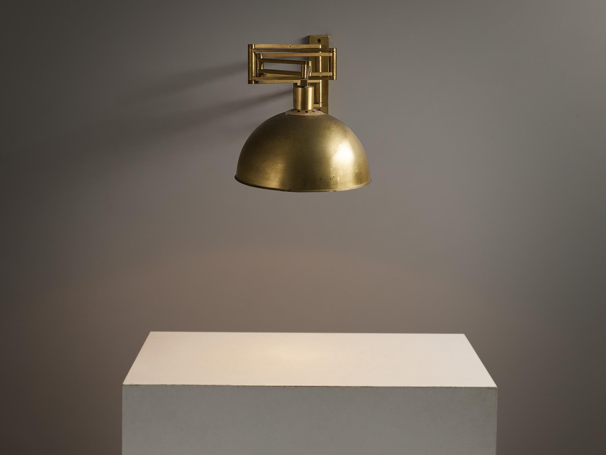 Goffredo Reggiani Wall Light in Brass 2