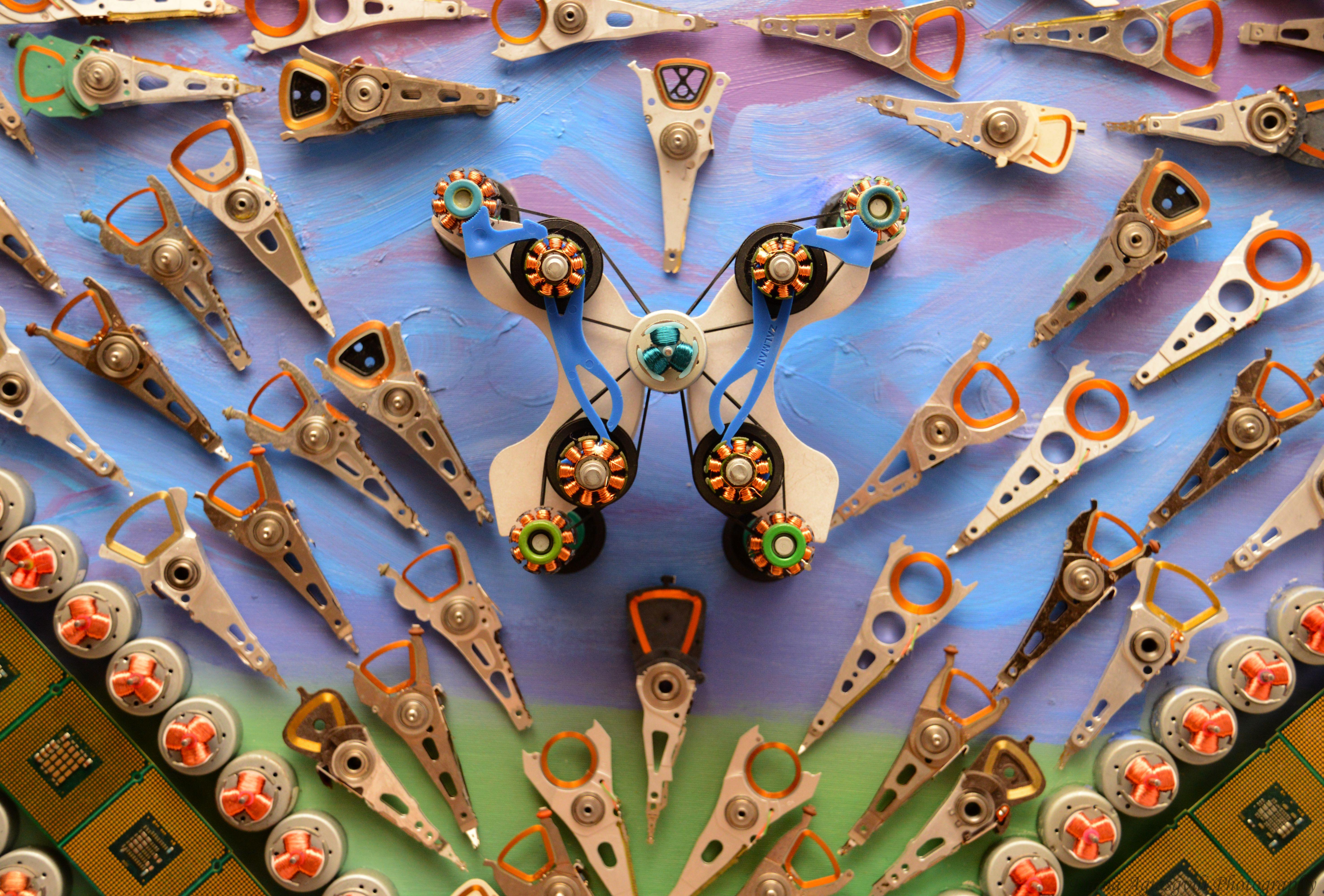 Georgian Contemporary Art by Goga Gomareli - Buterfly Effect For Sale 4