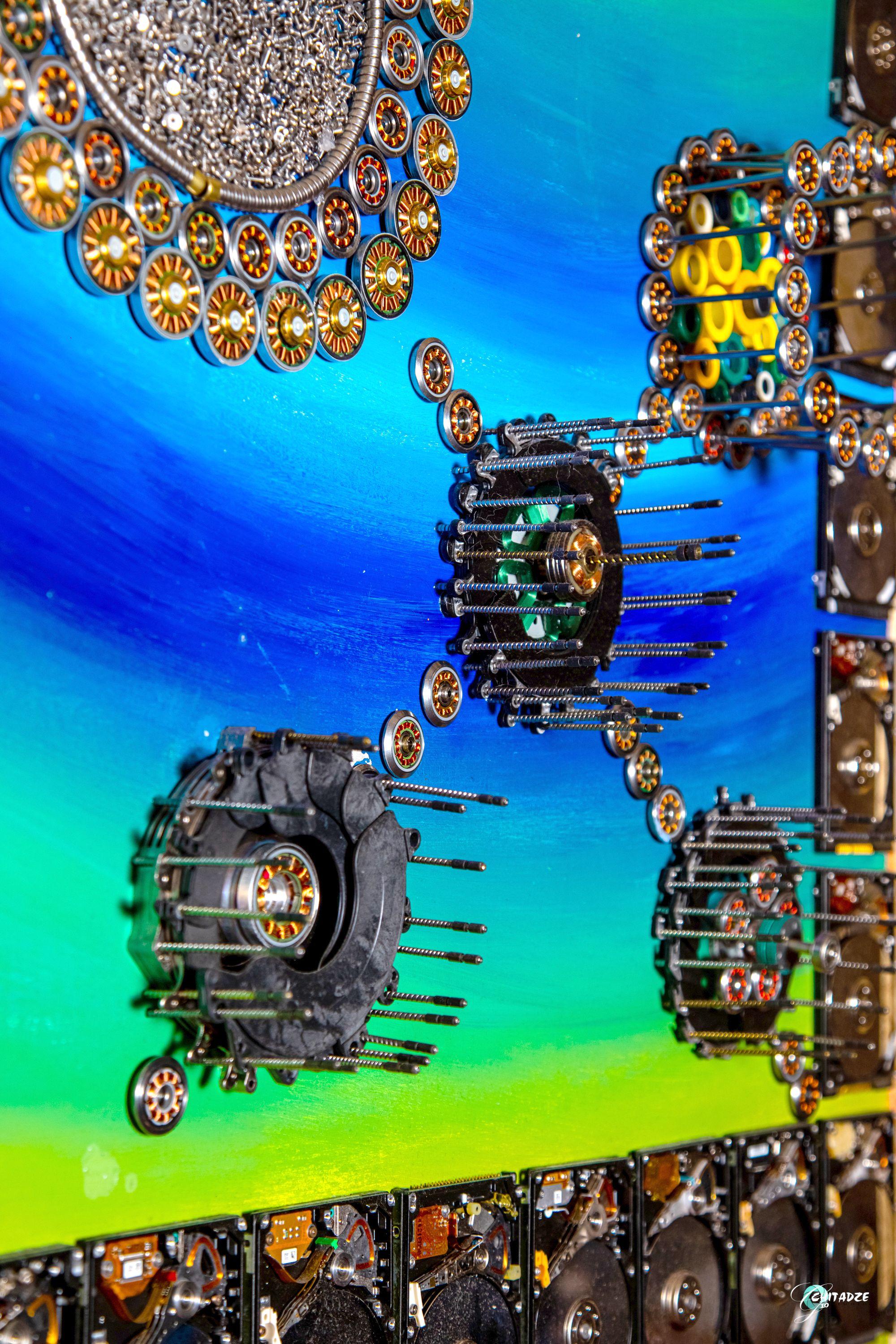Arte georgiano contemporáneo de Goga Gomareli - Conexión en venta 6