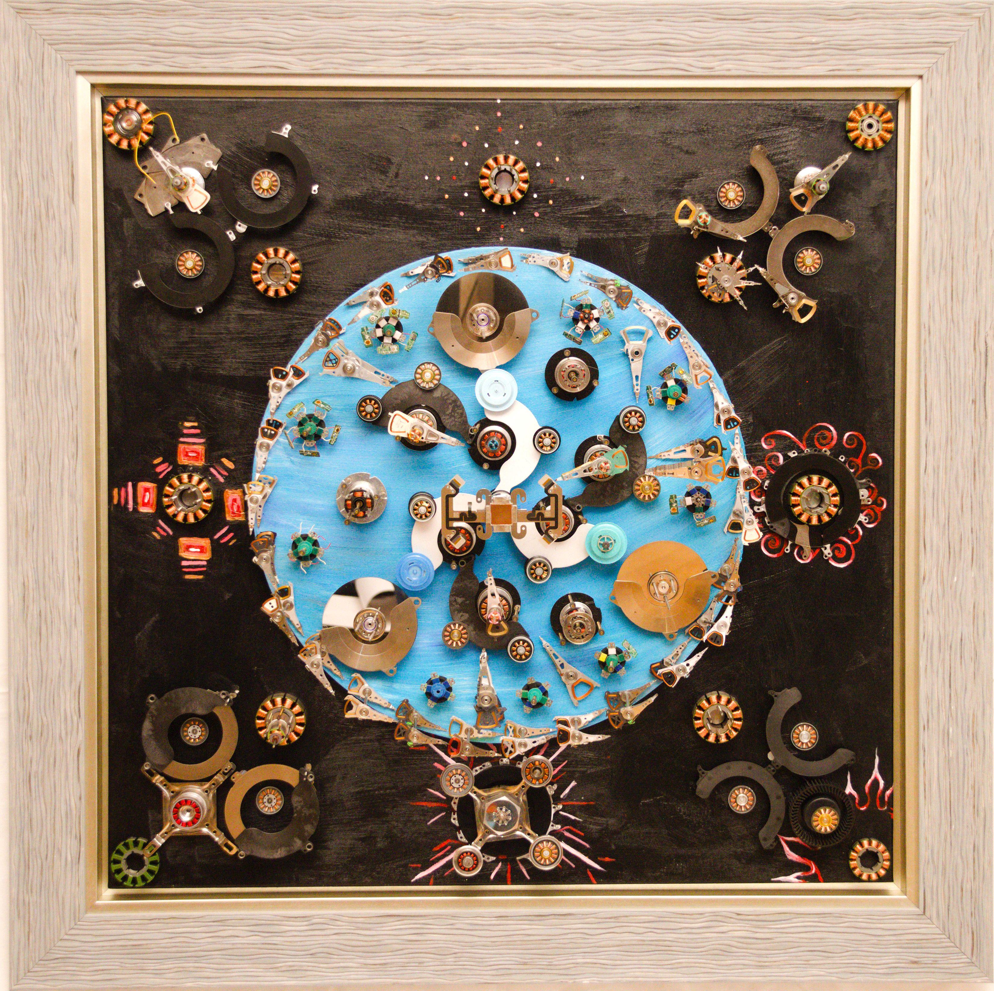 Arte contemporáneo georgiano de Goga Gomareli - Interstellar