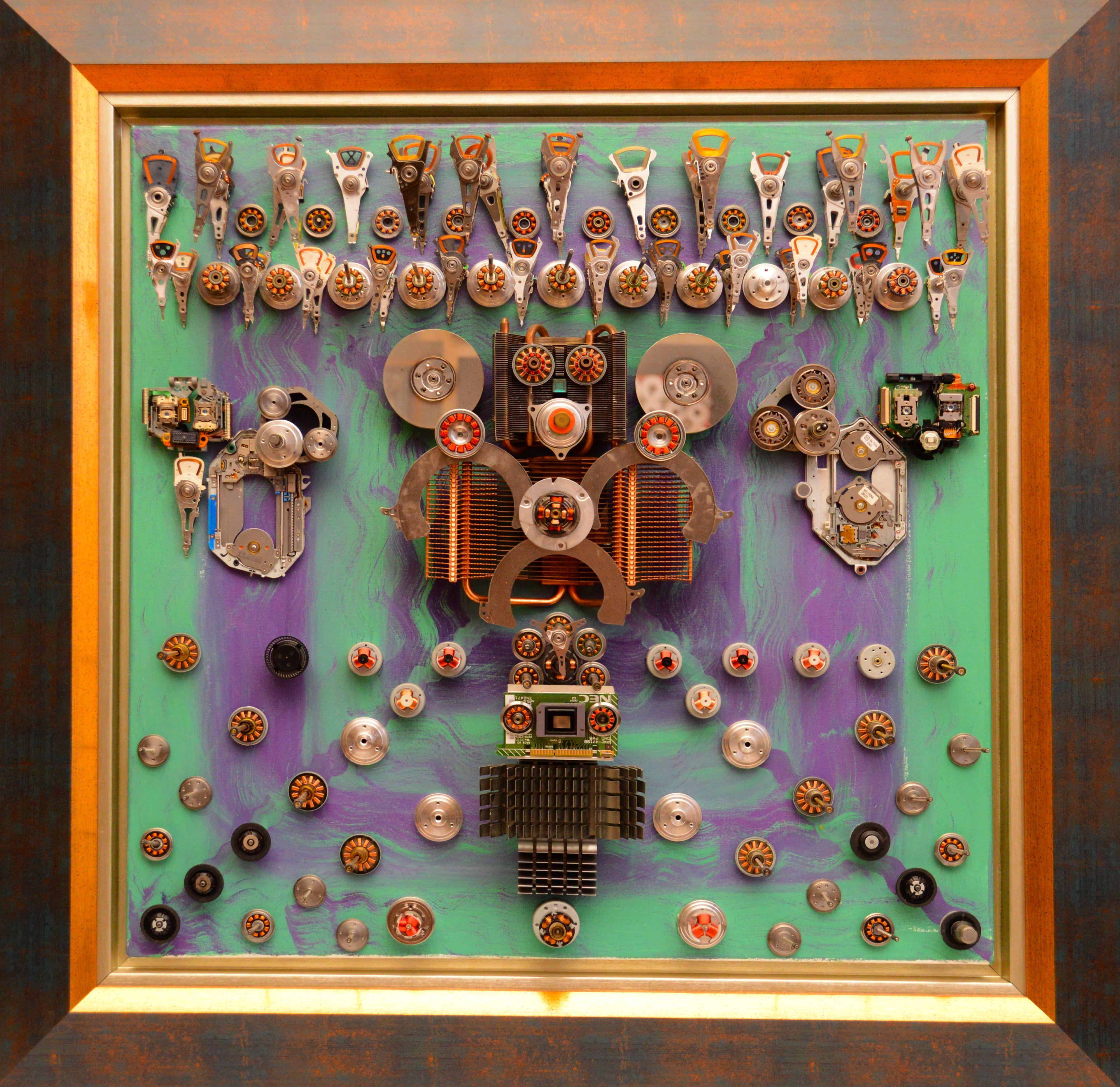 Arte georgiano contemporáneo de Goga Gomareli - Poder