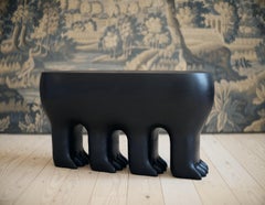 Gogol by Marcelo Martin Burgos, sculptural bench and side table, limited edition