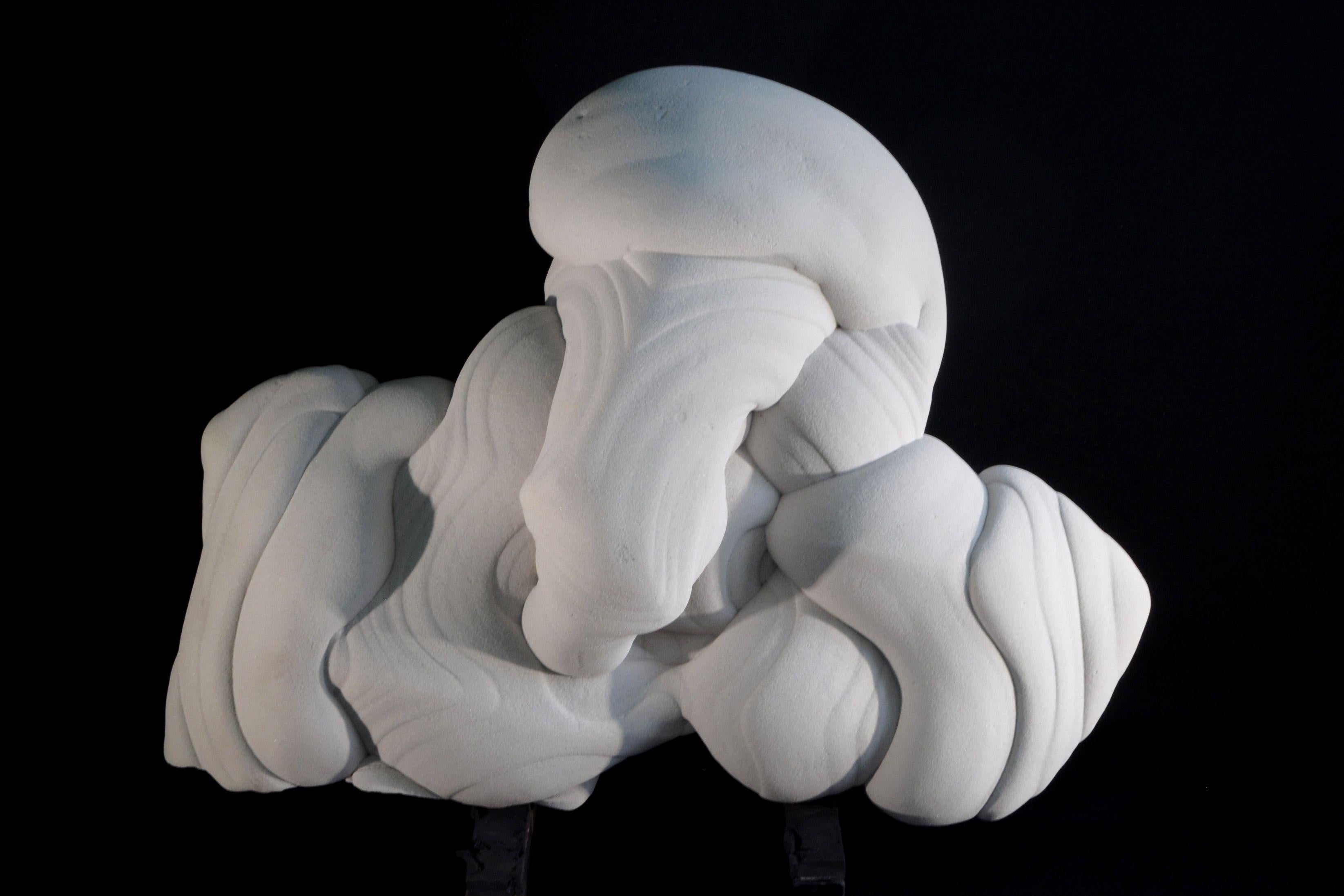 Gogotte Formation (Natural Sandstone Concretion) Abstract Sculpture - First Journey
