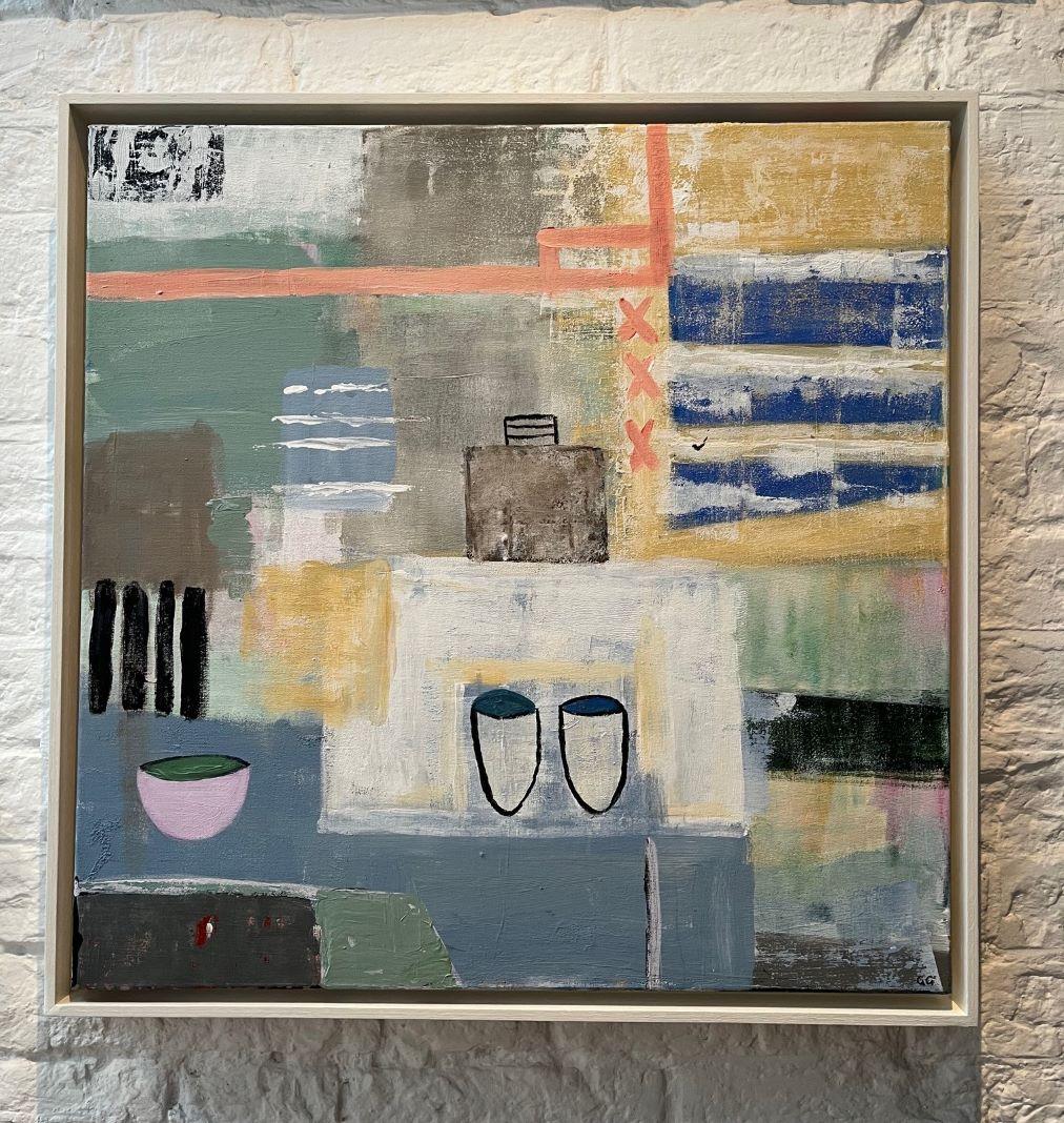 Tamaño enmarcado - 65 x 65 cm

Nacido en Persia, Gohar Goddard se educó en Francia y en las estribaciones del Himalaya. Llegó a Inglaterra en la adolescencia y trabajó para diversas organizaciones, como el British Council, Jaeger y el NHS. A mitad