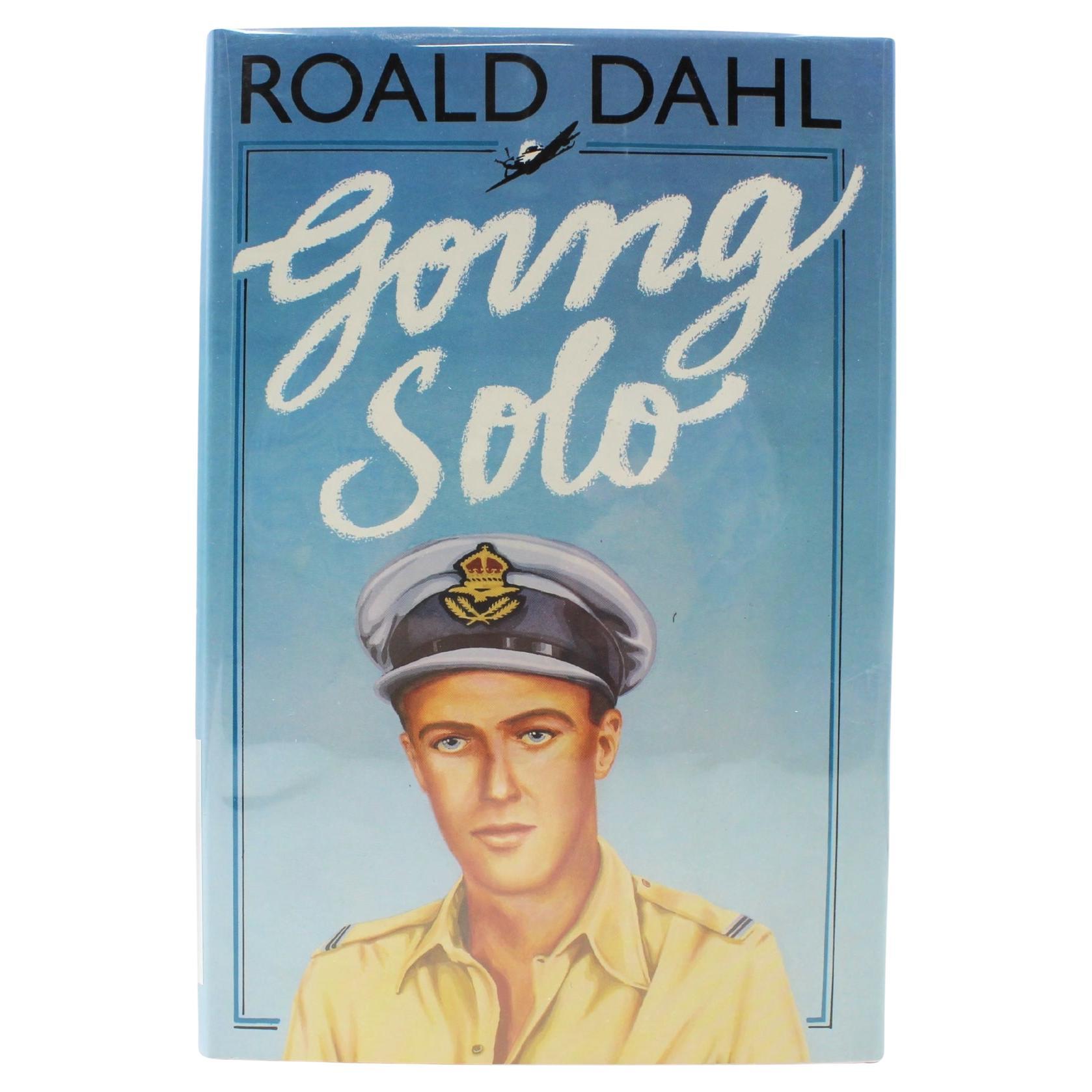 Going Solo, Signed by Roald Dahl, First Edition in Original Dust Jacket, 1986