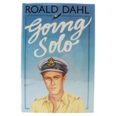 Going Solo, signiert von Roald Dahl, Erstausgabe in Original Aufbewahrungsbeuteljacke, 1986