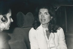 Retro Jackie Kennedy, Black and White Photography,  ca. 1970s