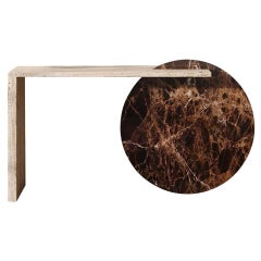 Gol. 001 Marble Console Table by Chapter Studio
