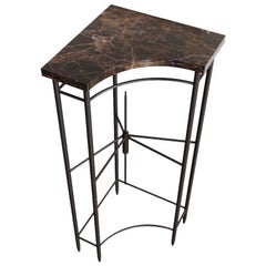 Gol. 004 Marble Corner Table by Chapter Studio