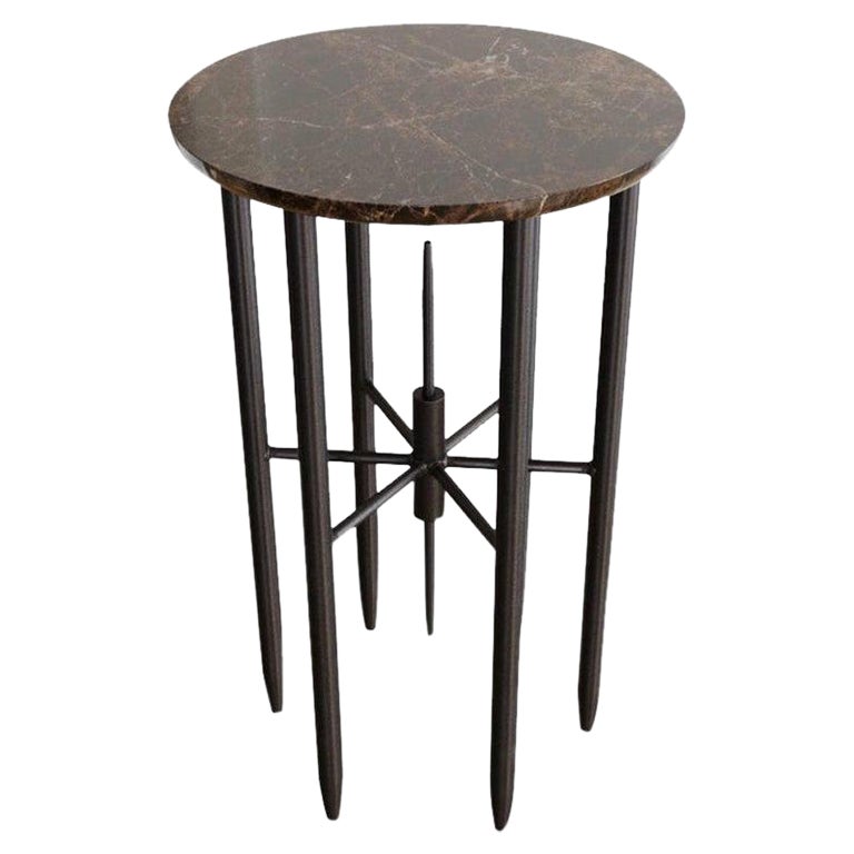 Gol. 005 Marble Side Table by Chapter Studio