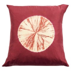 Gola Red Silk Pillow