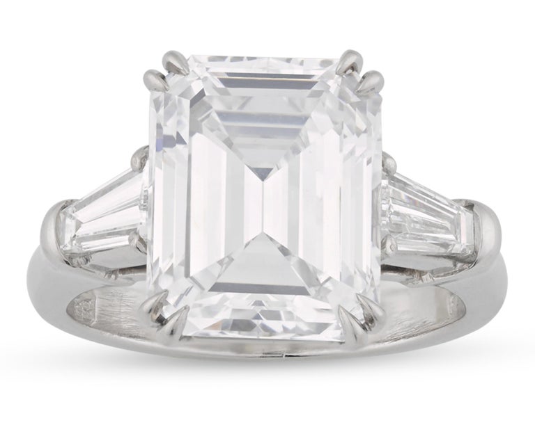 Harry Winston Golconda 5.56 Carat Emeral-Cut Diamond Ring For Sale at  1stDibs | harry winston engagement rings, harry winston rings, harry winston  diamonds
