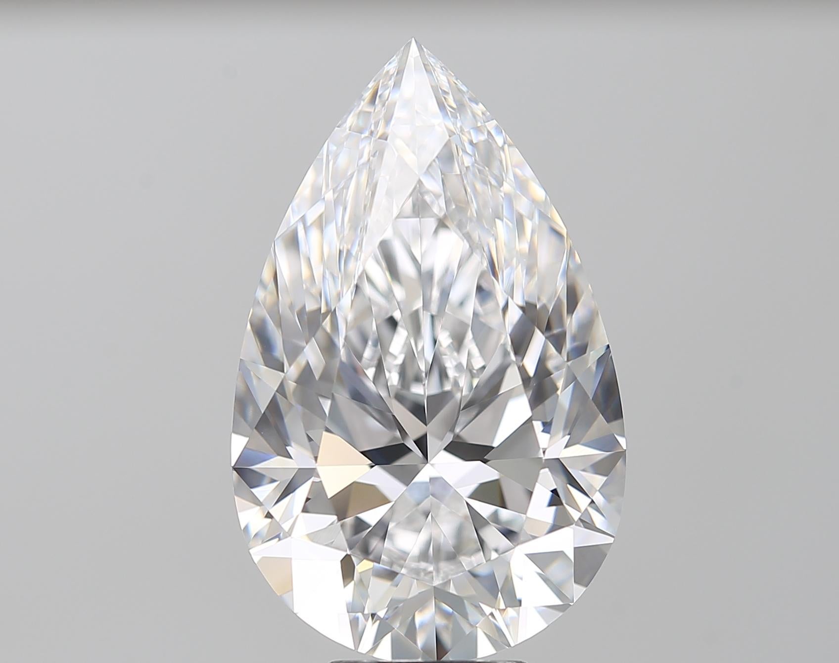 Moderne Golconda Diamant taille poire de 8,09 carats sans défaut de type IIA certifié GIA en vente