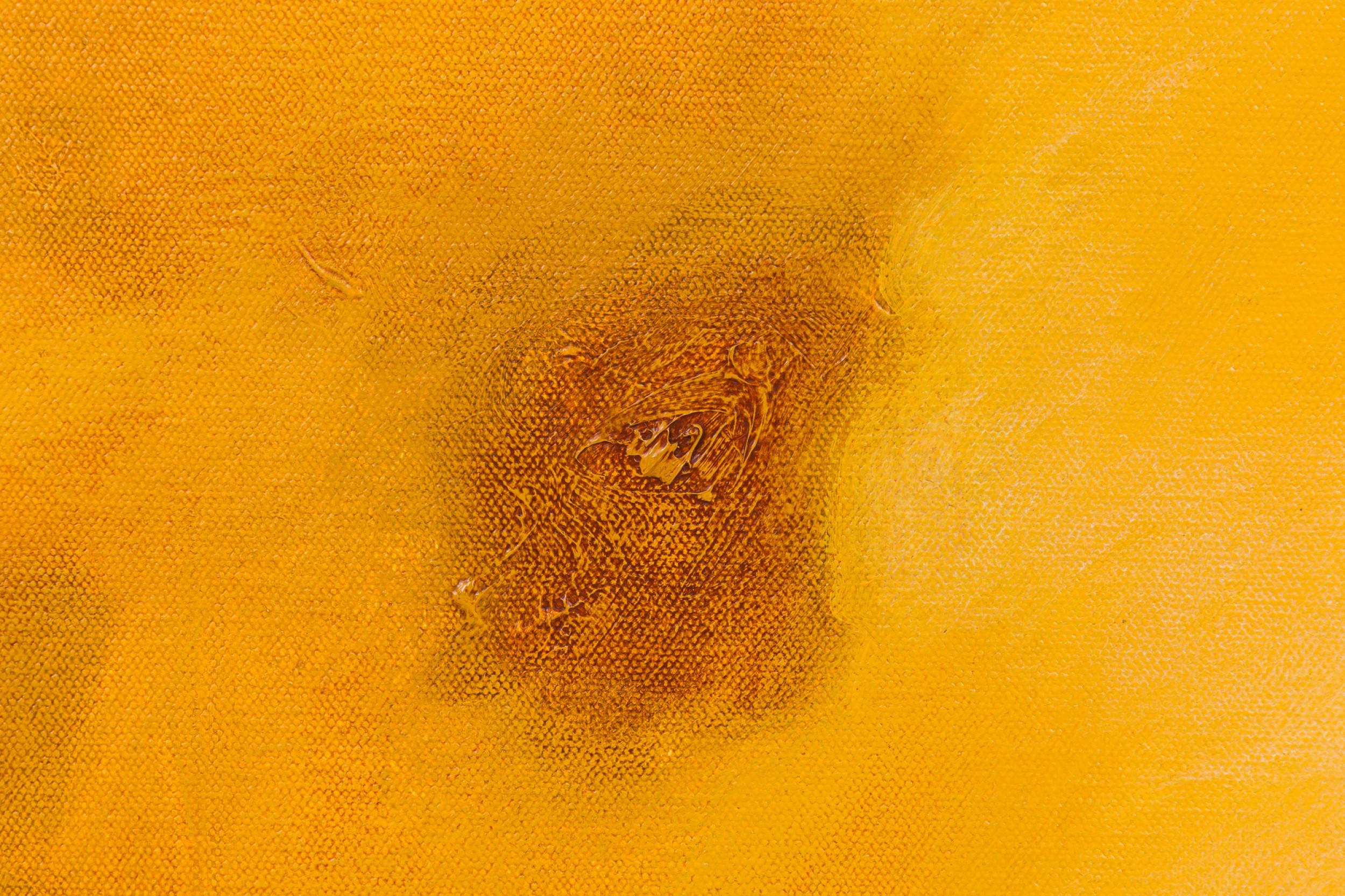 Dipinto a mano Pittura astratta oro in vendita
