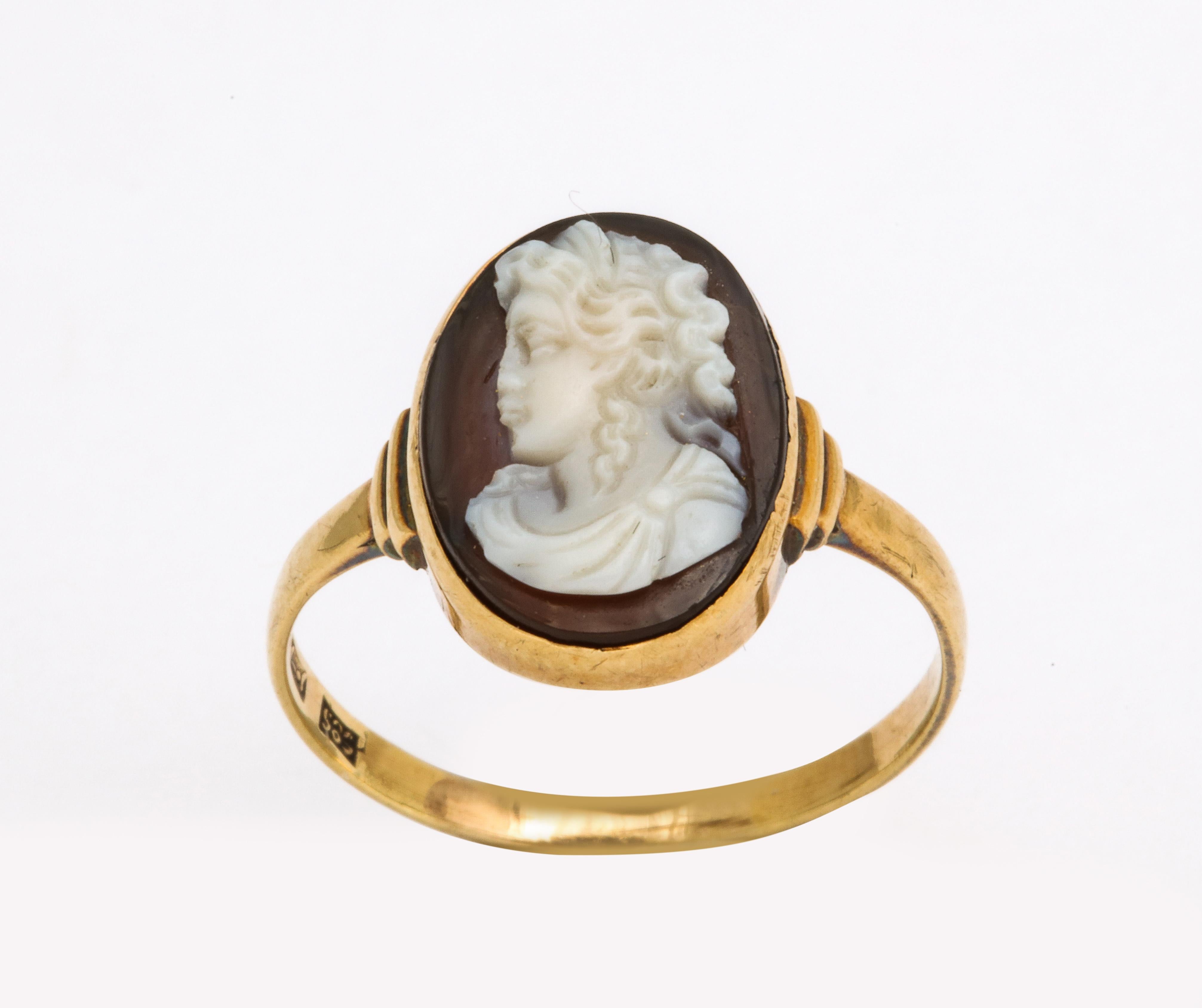 male cameo ring