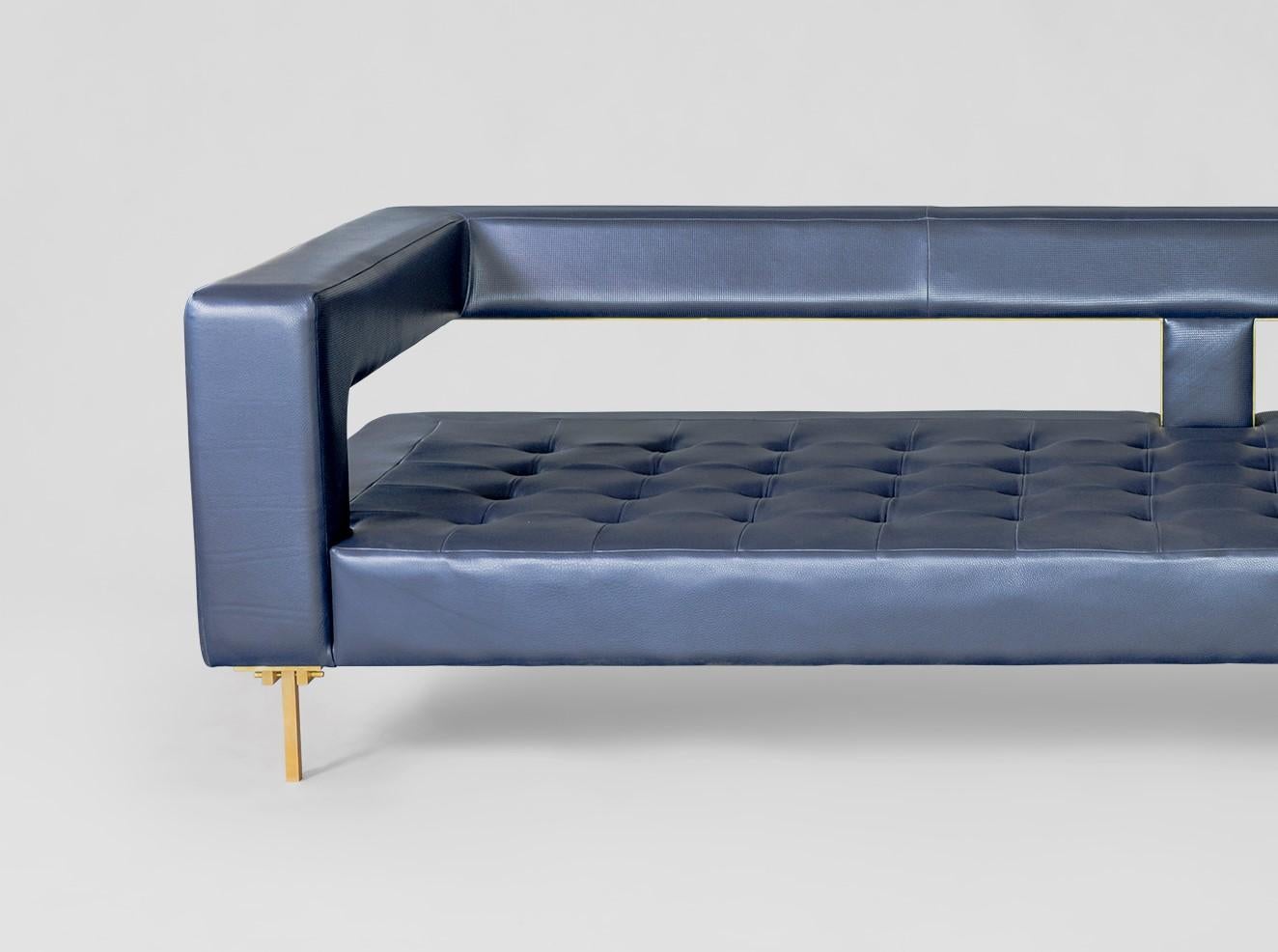 Gold Air Sofa by Atra Design In New Condition For Sale In Geneve, CH