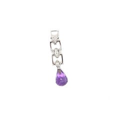 Gold Amethyst Pendant