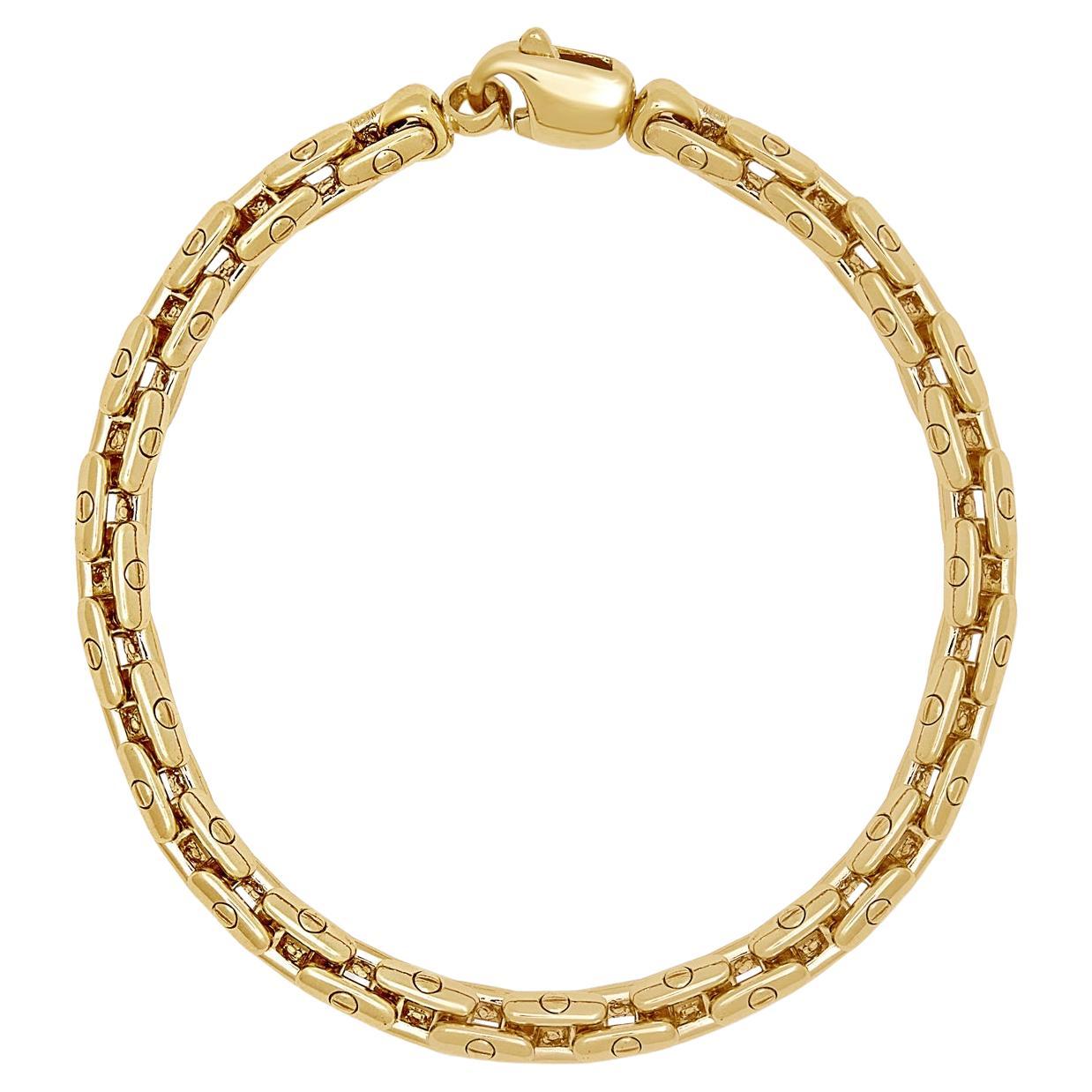 Pulsera Ancla Oro en venta