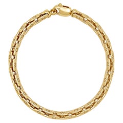 Bracciale ad ancora in oro
