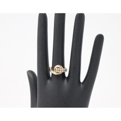 Gold and 0.38 Carat Diamonds Signert Ring by Gianni Carità