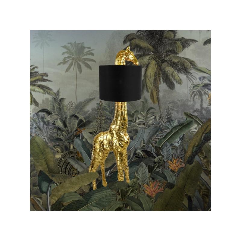 black and gold floor lamp