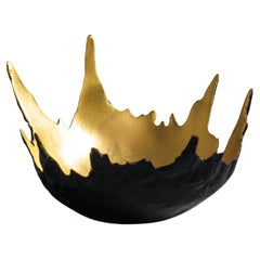 Gold and Bronze "Water Drop" Bowl by Elan Atelier (size 4) IN STOCK