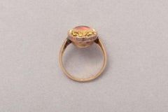 Gold and Citrine Ring