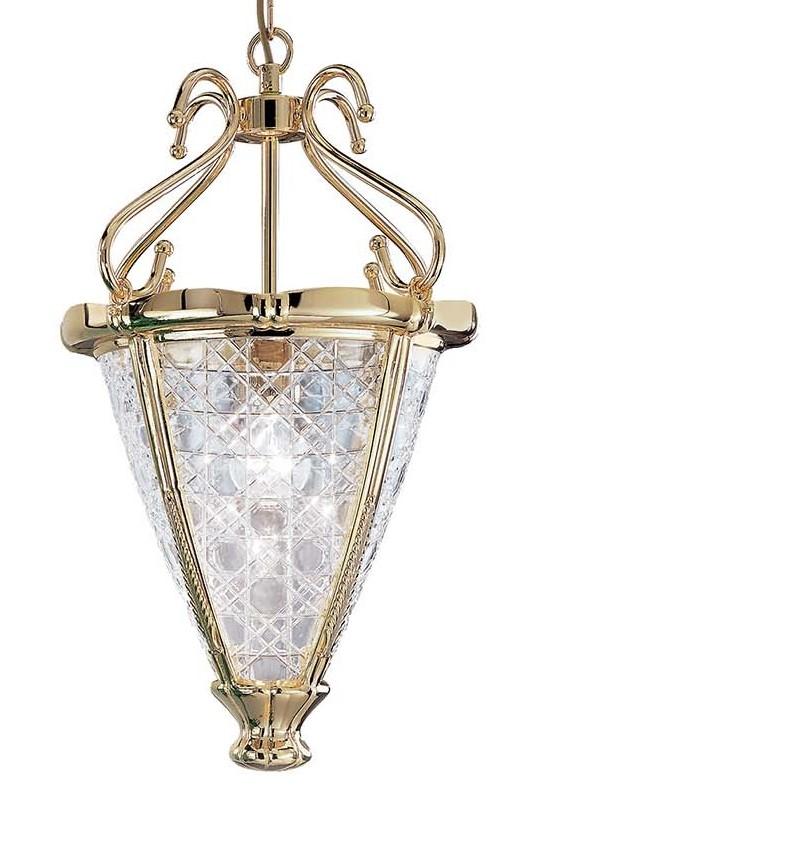 crystal lantern chandelier